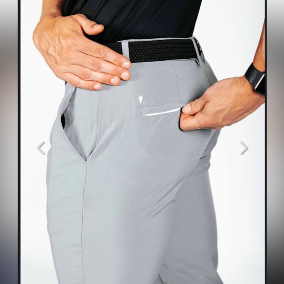 NWOT Primo Golf Joggers Men 30 Gray Lightweight Stretch Performance Pants Jogger - Picture 5 of 16